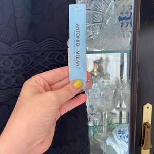 ANTONIO MELANI black cocktail dress size 6. NWT. Lined with back zipper detail.